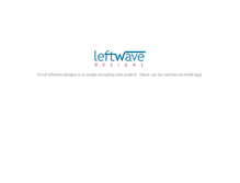 Tablet Screenshot of leftwave.com